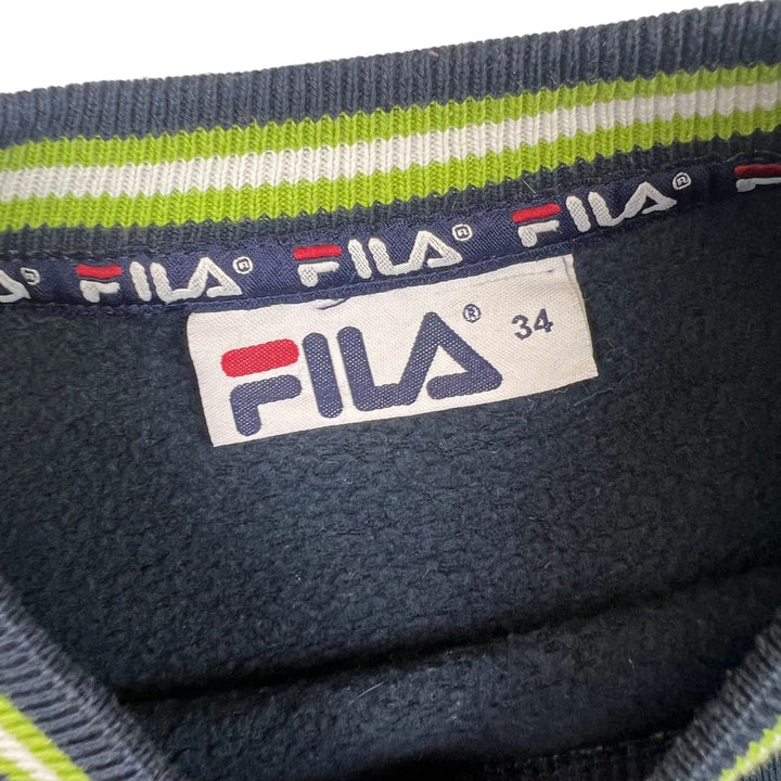 Vintage Fila 90's West Ham Hammers Sweatshirt Navy