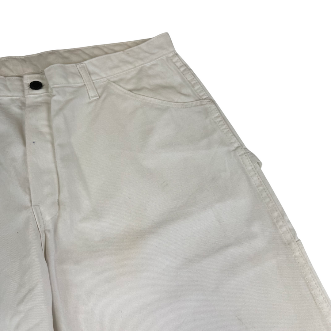 Dickies Carpenter Workwear Trousers White