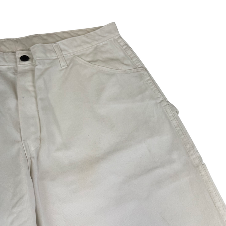 Dickies Carpenter Workwear Trousers White