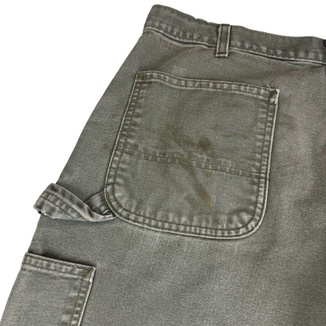 Carhartt Carpenter Dungaree Fit Workwear Trousers Green