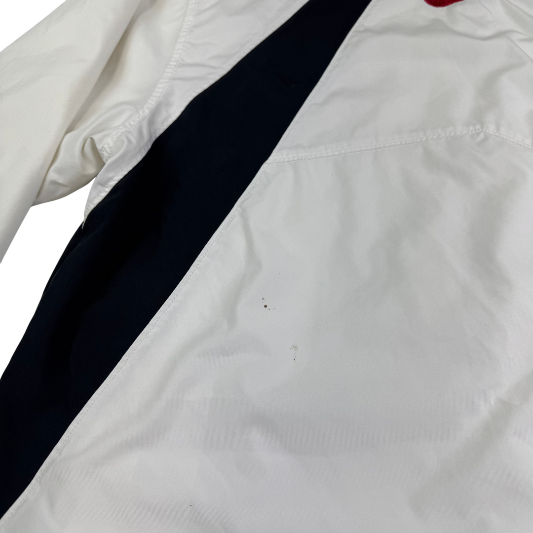 Nike 00's Full-Zip Track Jacket White Black Red