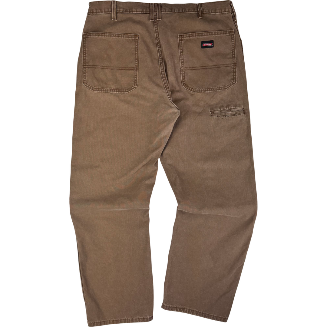Dickies Workwear Relaxed Fit Carpenter Trousers Brown