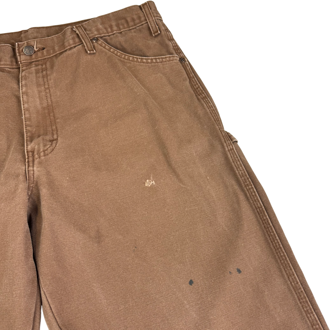 Dickies Workwear Carpenter Trousers Brown