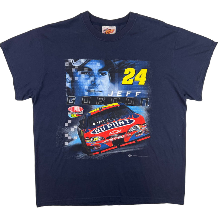 NASCAR Jeff Gordon #24 Graphic T-shirt Navy