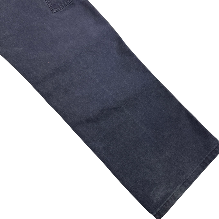 Carhartt Carpenter Workwear Dungaree Fit Trousers Navy Blue