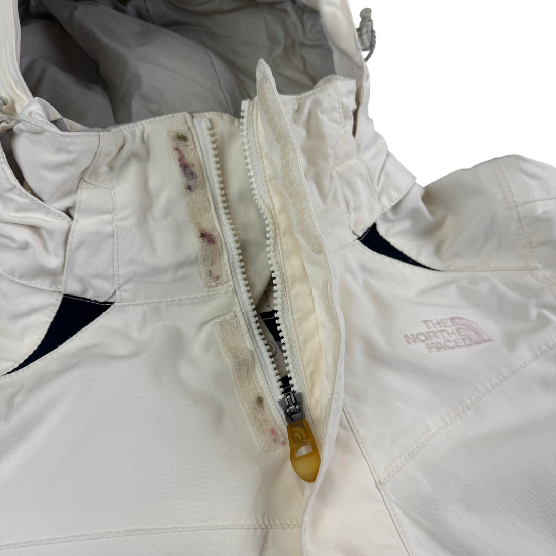 The North Face Hooded Ski Jacket Cream