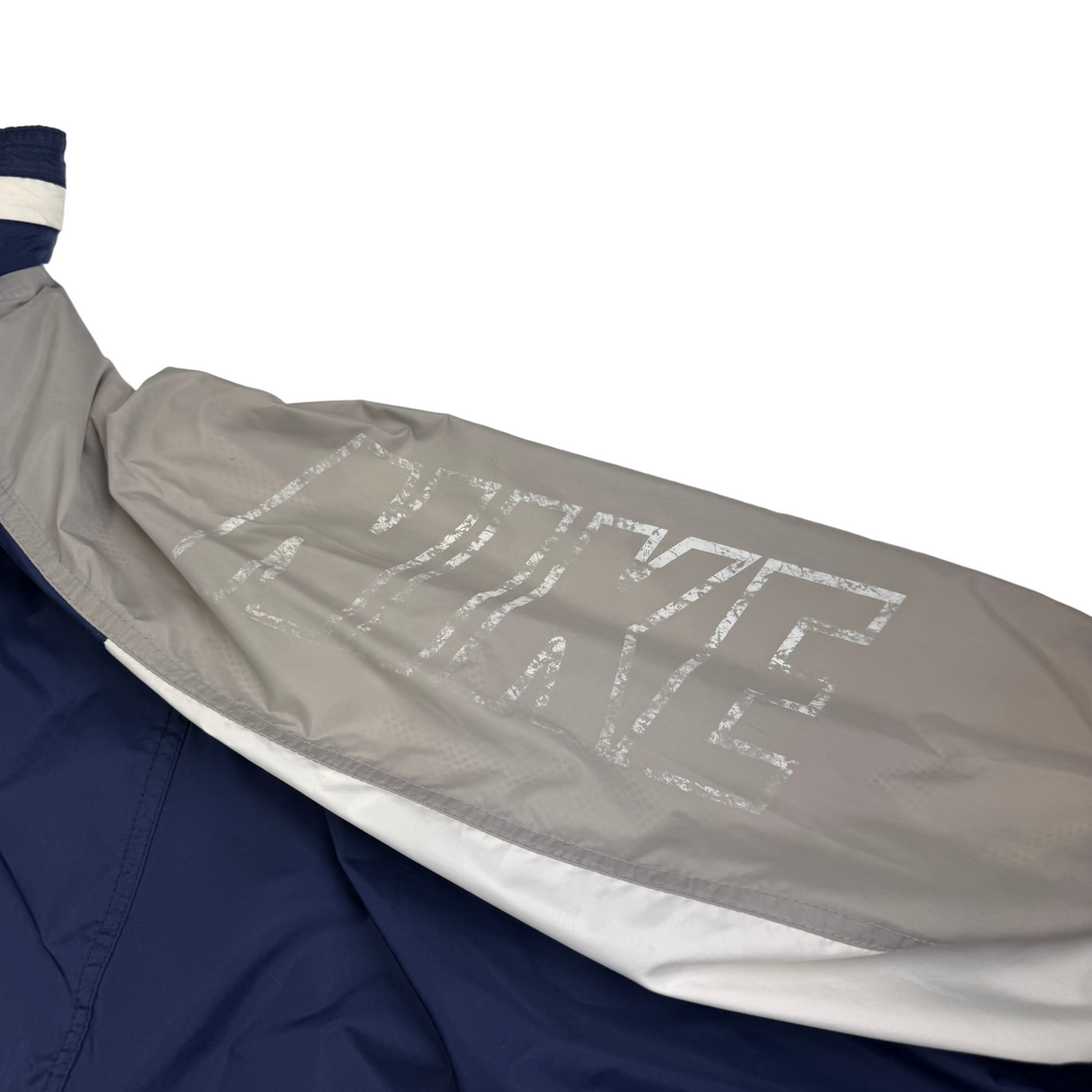 Vintage Nike 90's Premier Full-Zip Track Jacket Navy