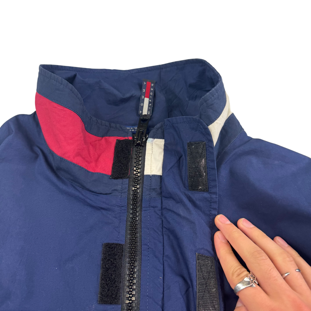 Tommy Hilfiger 90's Nautical Sailing Outdoor Jacket Navy