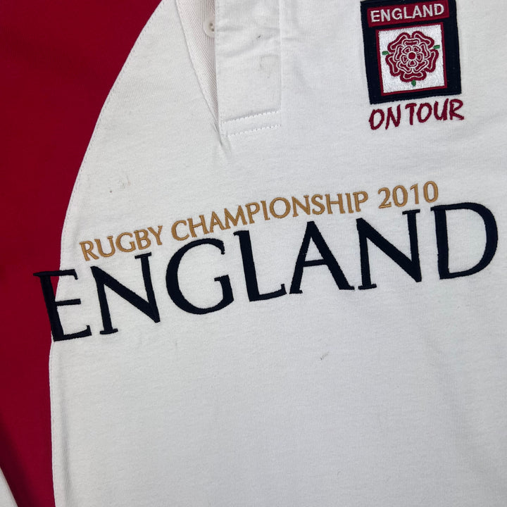 England Rugby Championship 2010 Tour Long Sleeve Shirt White