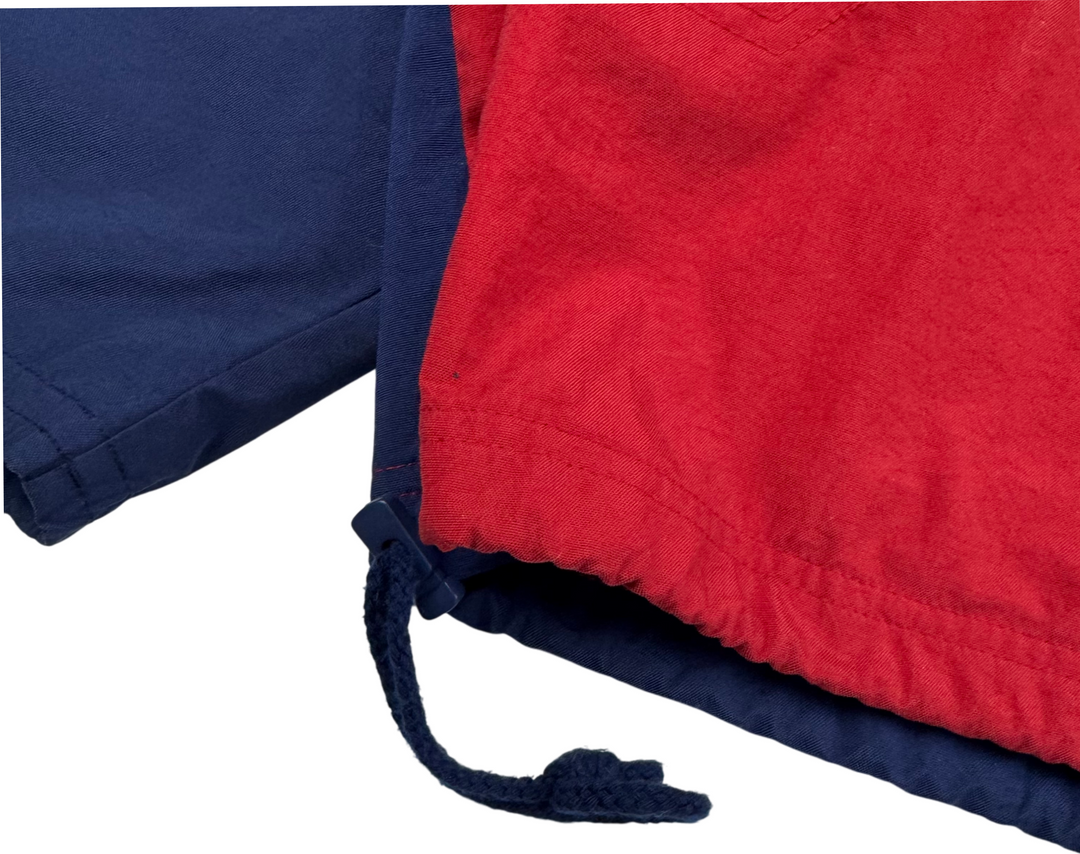 Adidas 90's Half-Zip Track Pullover Jacket Red Blue