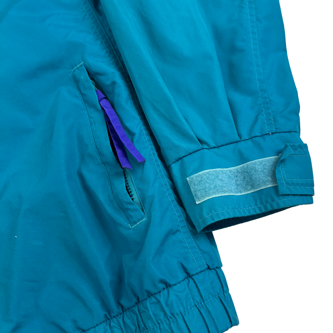 Vintage 90's Columbia Bugaboo Full-Zip Jacket Teal Blue