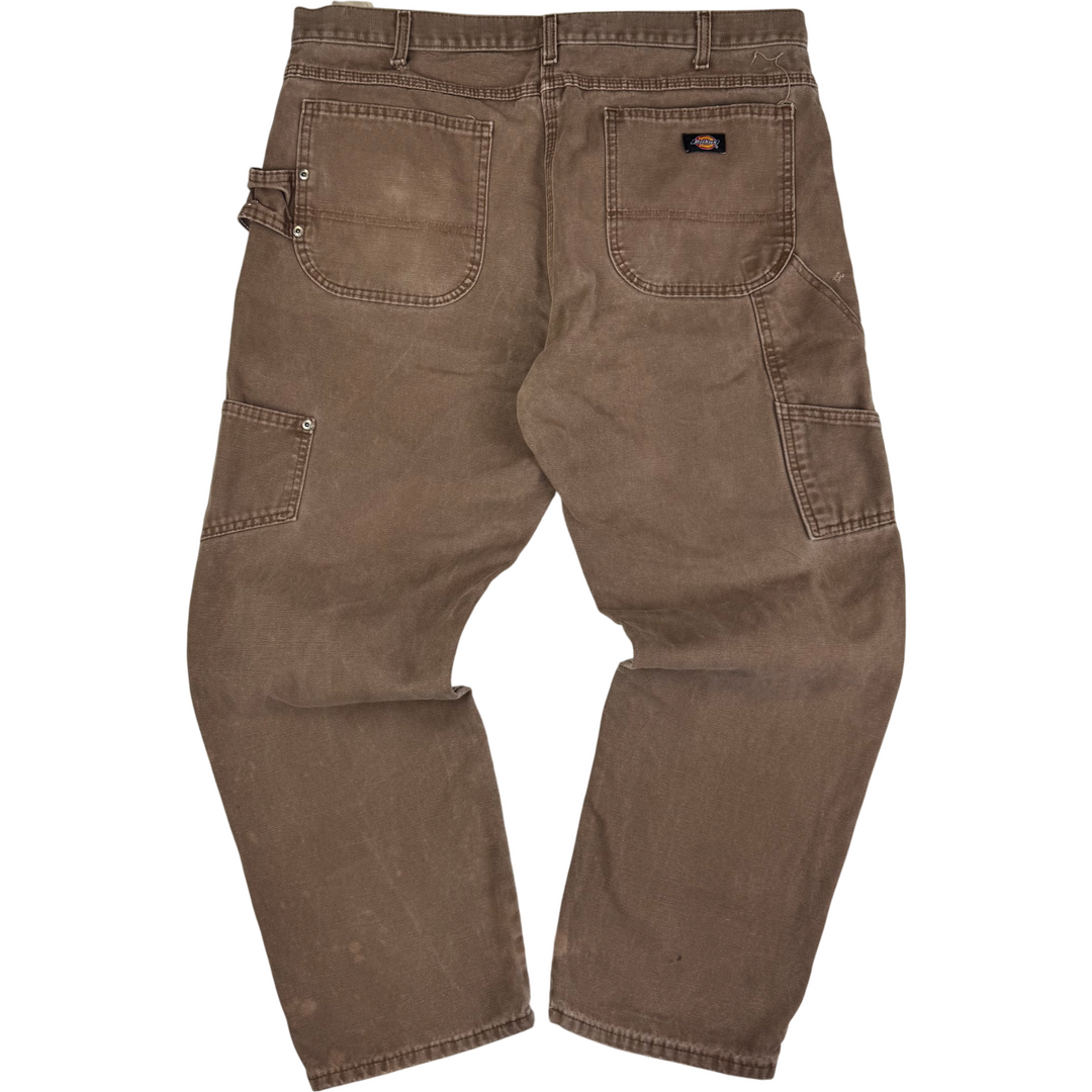 Dickies Workwear Carpenter Trousers Brown