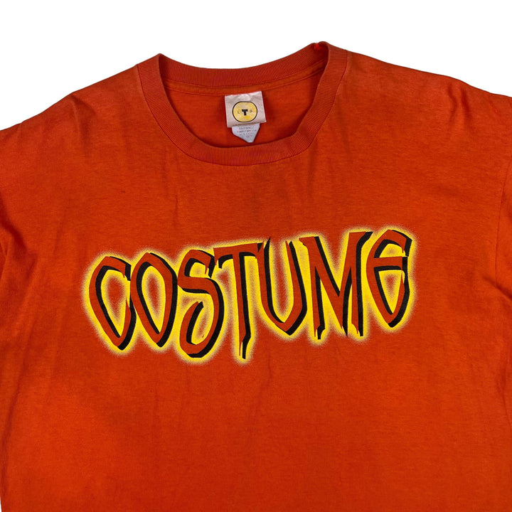 Vintage Costume Single Stitch Graphic T-Shirt Orange