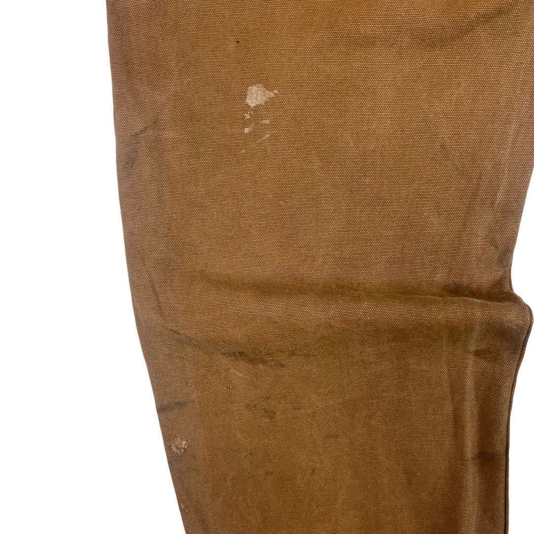 Dickies Carpenter Workwear Distressed Trousers Brown