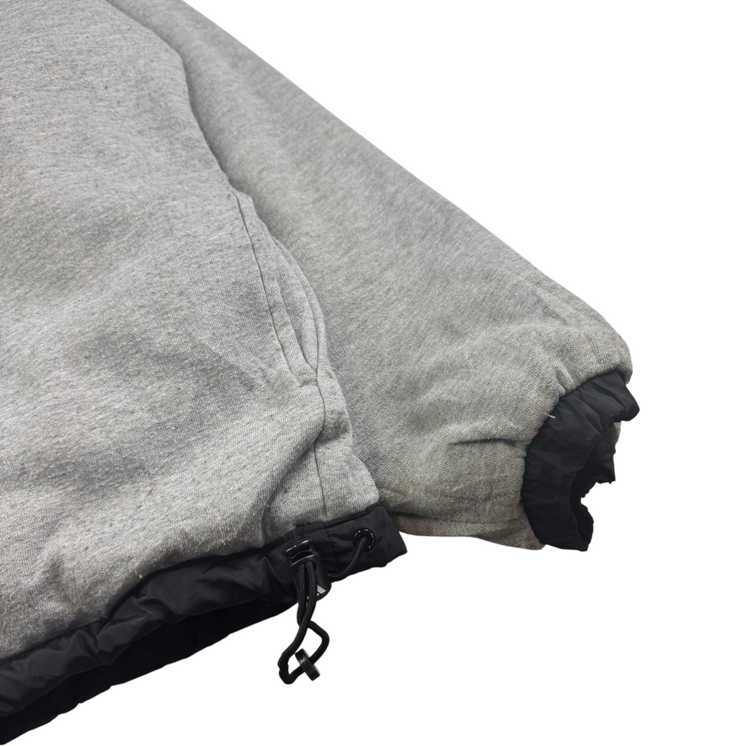 Adidas 90's Reversible Full-Zip Hooded Jacket Grey Black