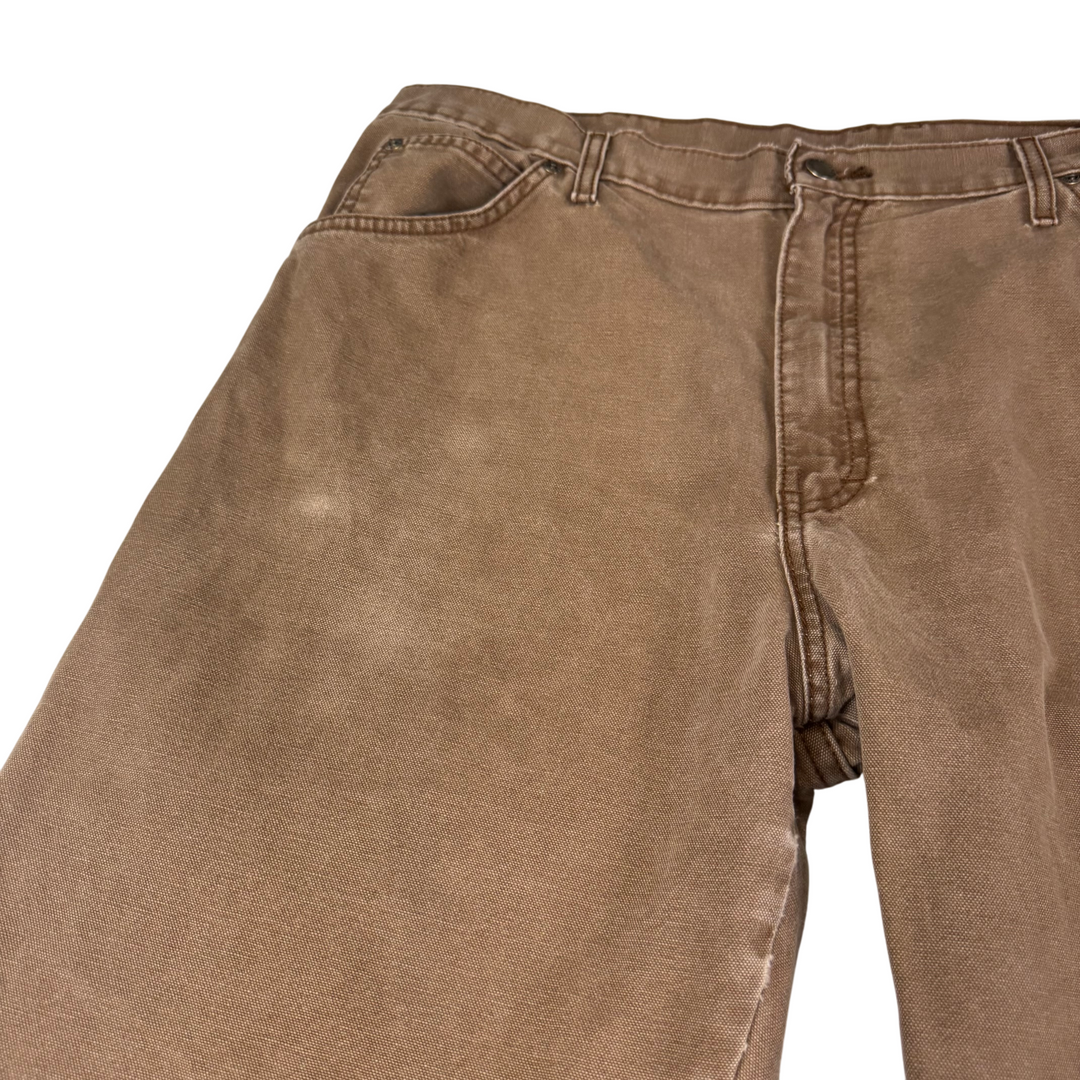 Dickies Workwear Relaxed Fit Carpenter Trousers Brown