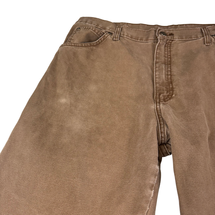 Dickies Workwear Relaxed Fit Carpenter Trousers Brown