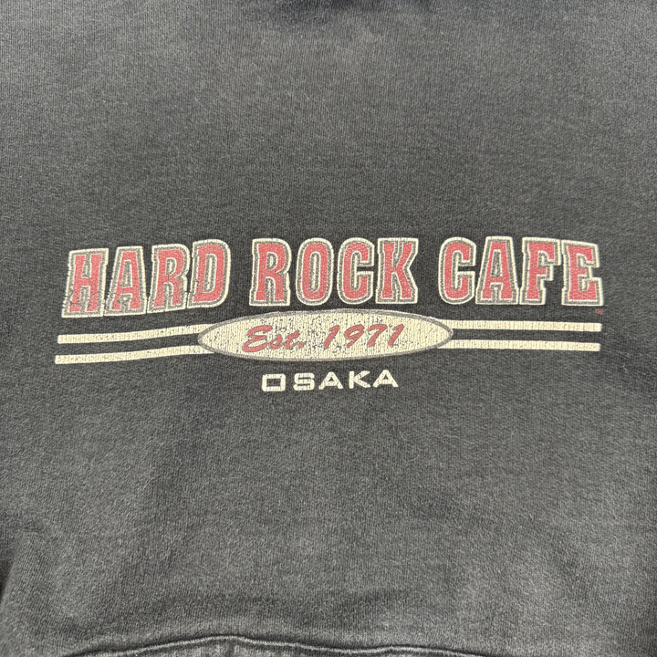 Hard Rock Cafe 90's Osaka Pullover Hoodie Black