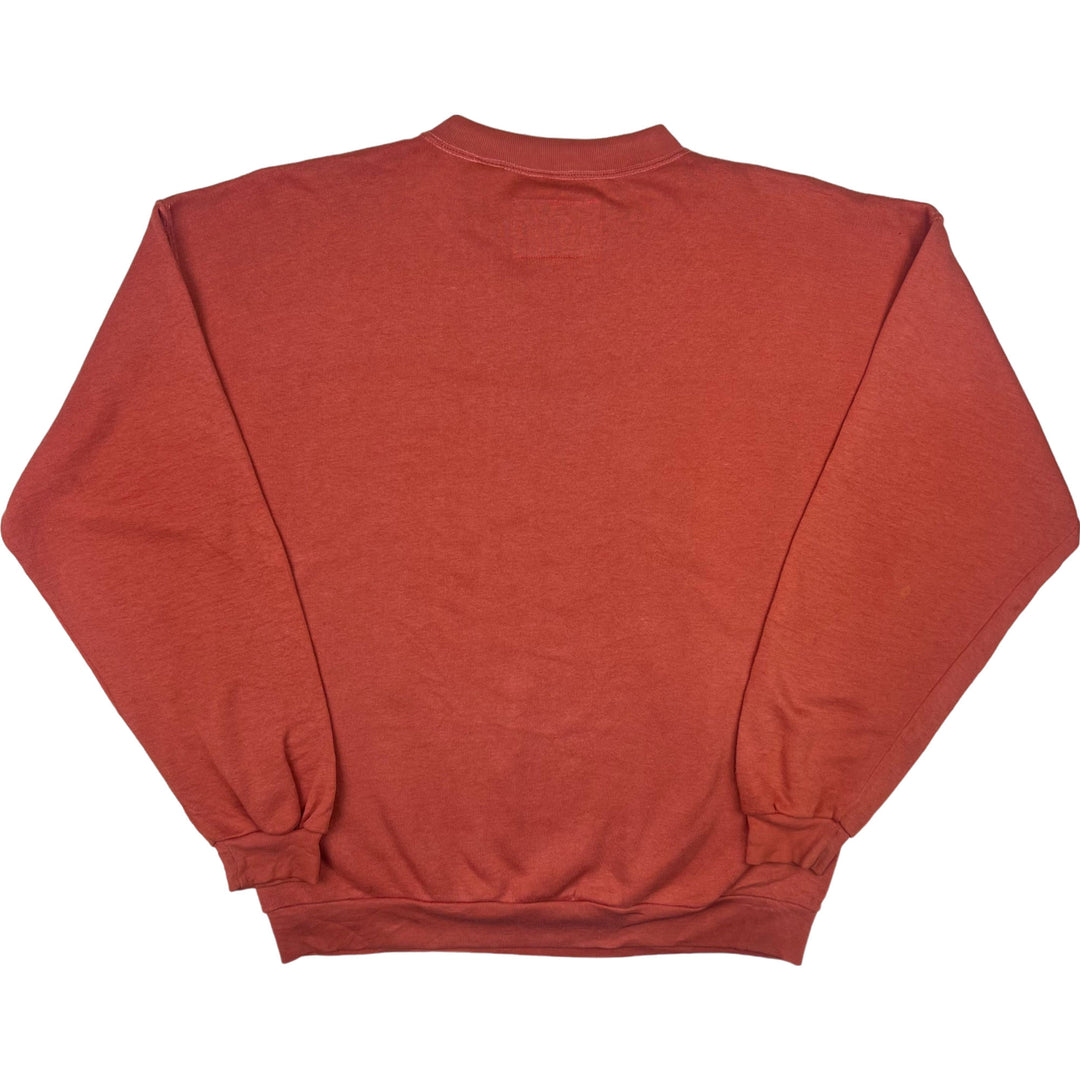 Vintage 90's Levi's First Choice Heavyweight Sweatshirt Orange/Red