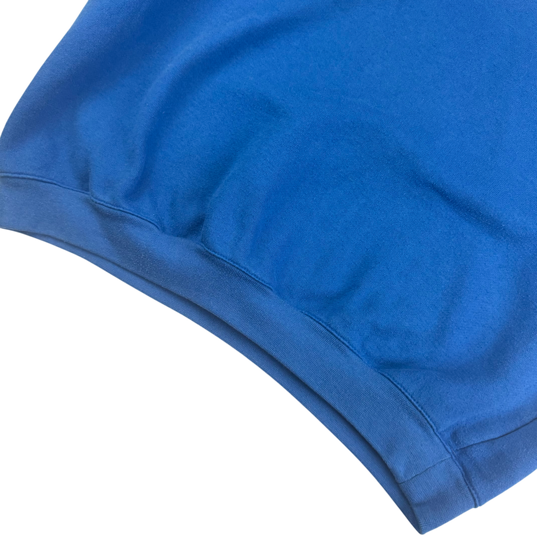 Vintage 90's Nike Duke Embroidered Pullover Hoodie Blue