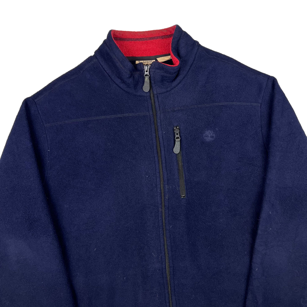 Vintage Timberland Full-Zip Fleece Navy