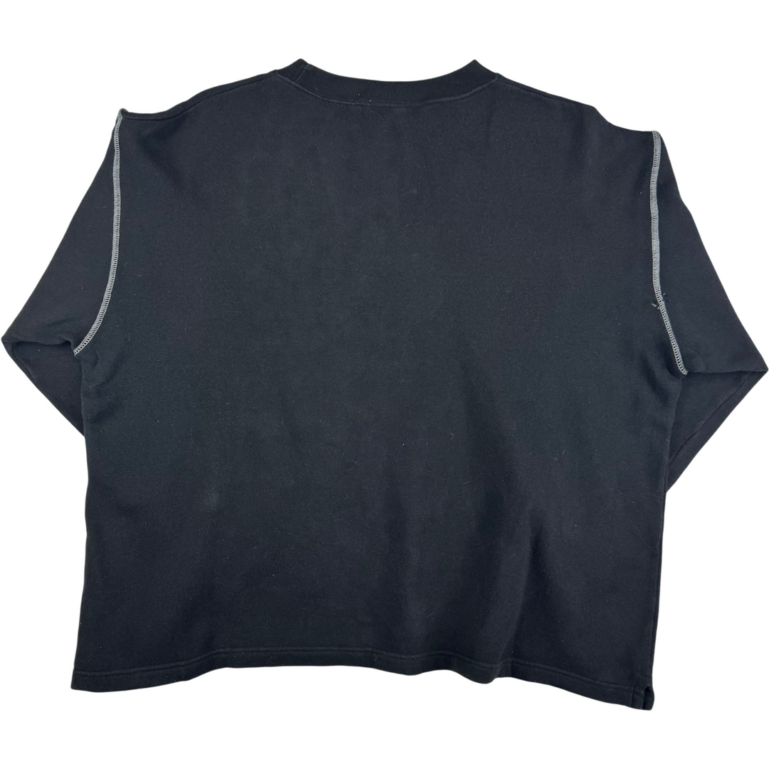 Vintage The Simpsons 90's Bart Simpson Extreme Sports Sweatshirt Black