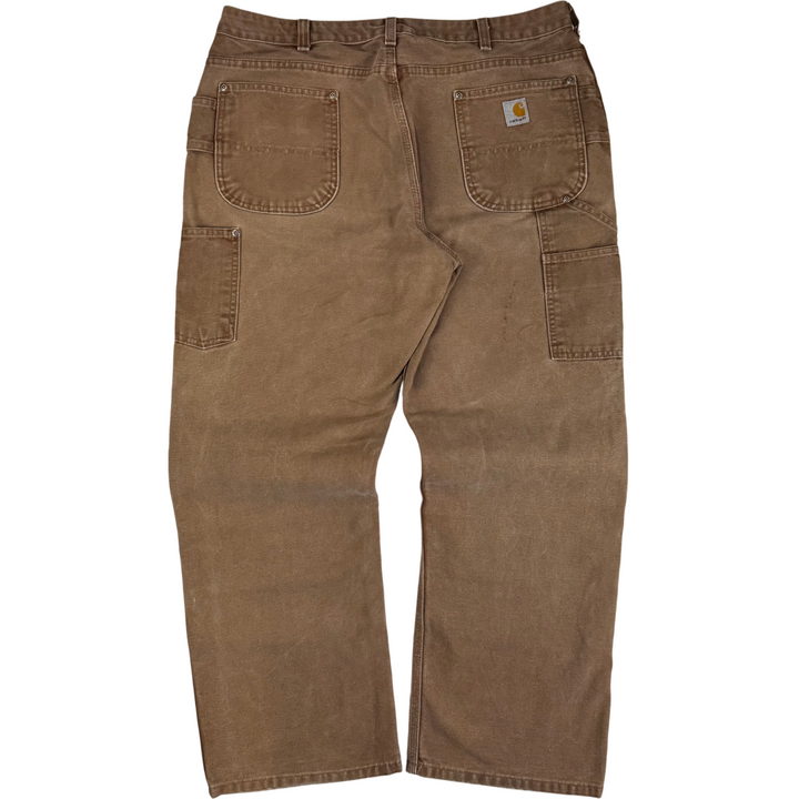 Carhartt Workwear Double Knee Carpenter Trousers Brown