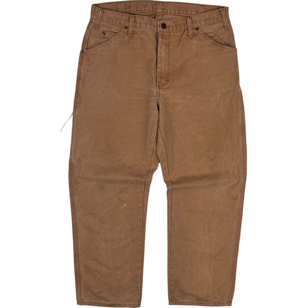 Dickies Relaxed Fit Trousers Brown