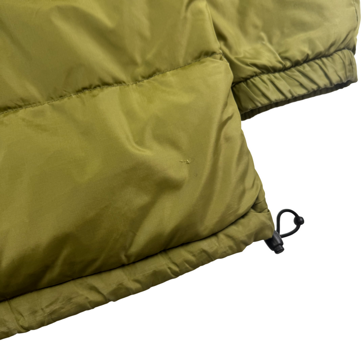 Reebok Classic Full-Zip Puffer Jacket Green
