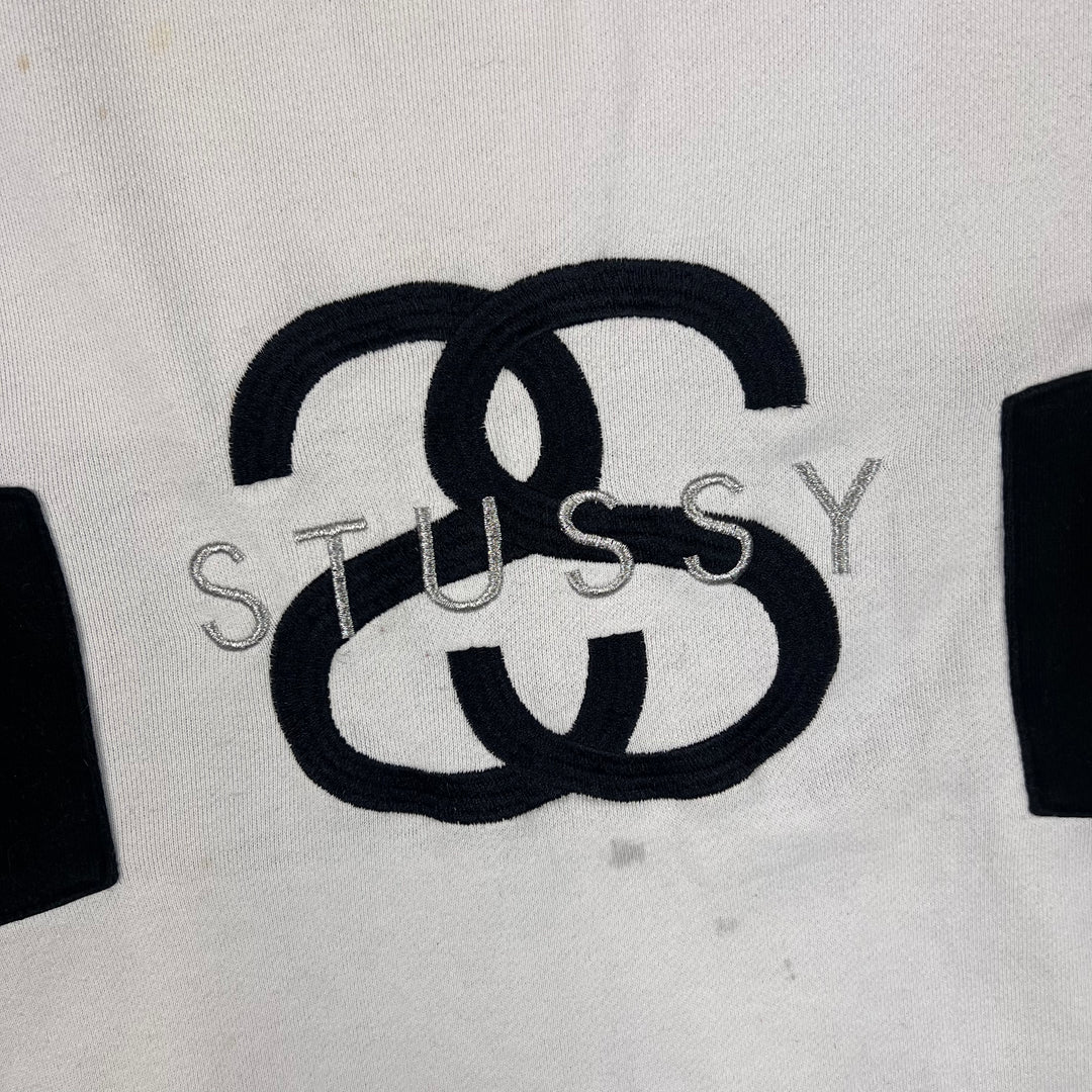 Stussy International Double S Sweatshirt White Black