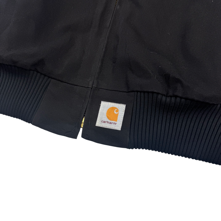 Vintage Carhartt Sante Fe Workwear Quilted Jacket J13 BLK