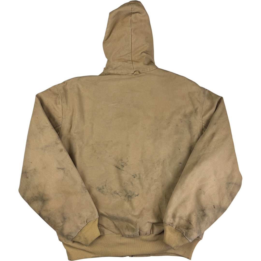 Carhartt Active Full-Zip Workwear Jacket Beige J06 WET