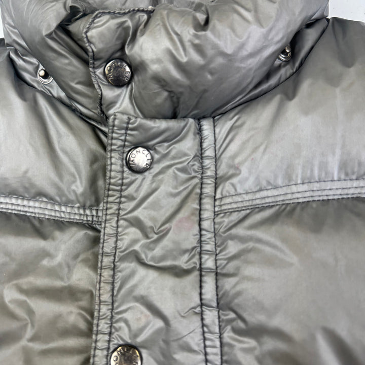 Moncler Quilted Down Puffer Jacket Grey Kids Aged 8