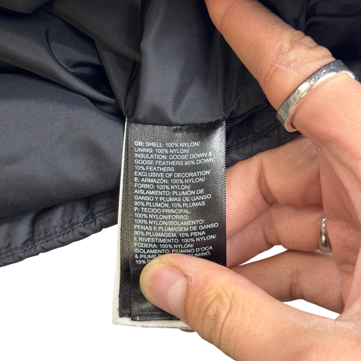 The North Face 700 Nuptse Puffer Jacket Black