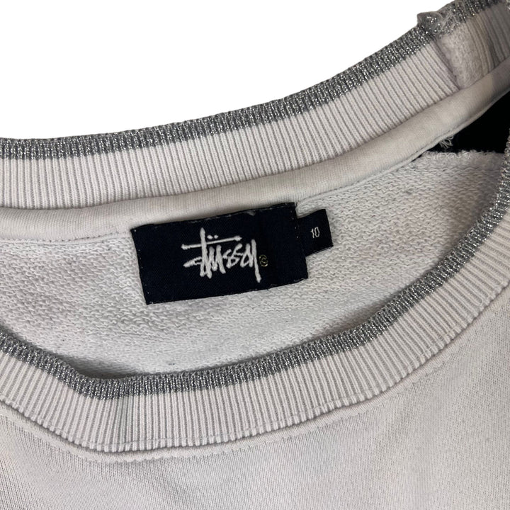 Stussy International Double S Sweatshirt White Black