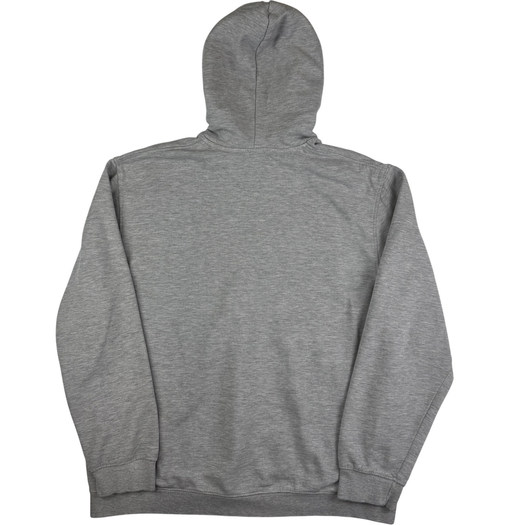 Nike 00's Pullover Center Swoosh Hoodie Grey