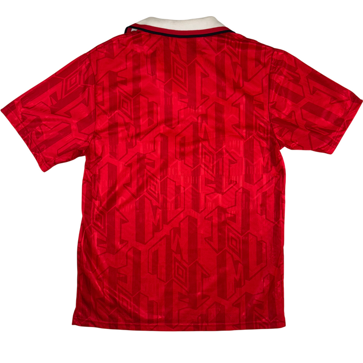 Vintage Umbro Manchester United Home Football Shirt 1992/94 Red Rare