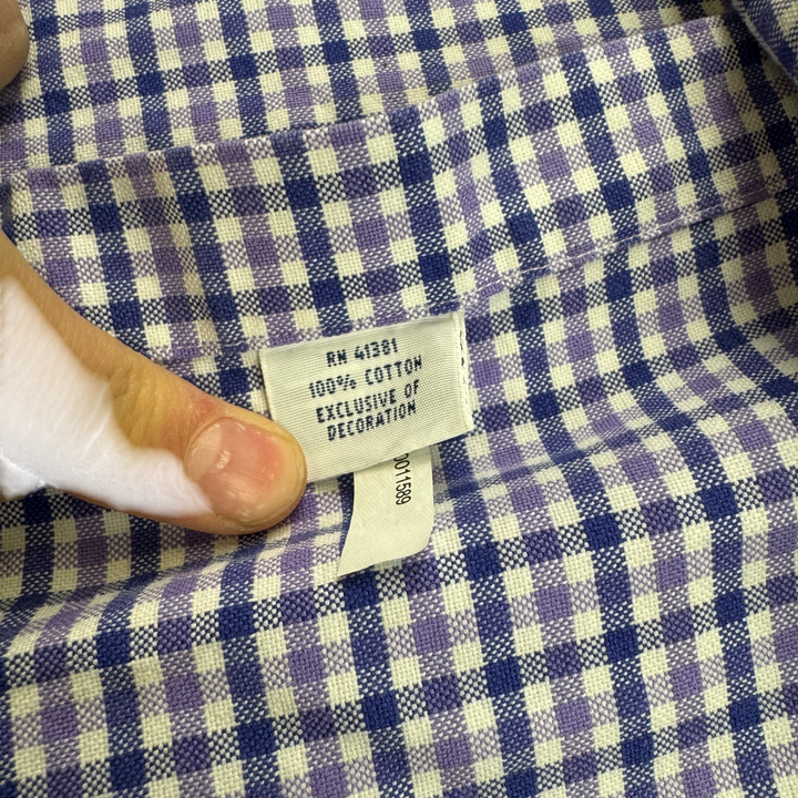 Ralph Lauren Check Long Sleeve Shirt Blue