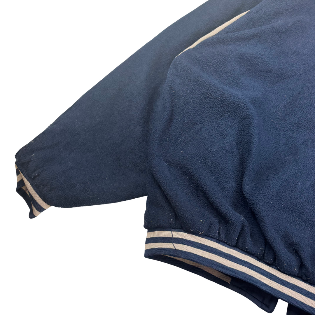 Vintage NBA New Jersey Nets Unique Sports Generation Reversible Jacket Navy