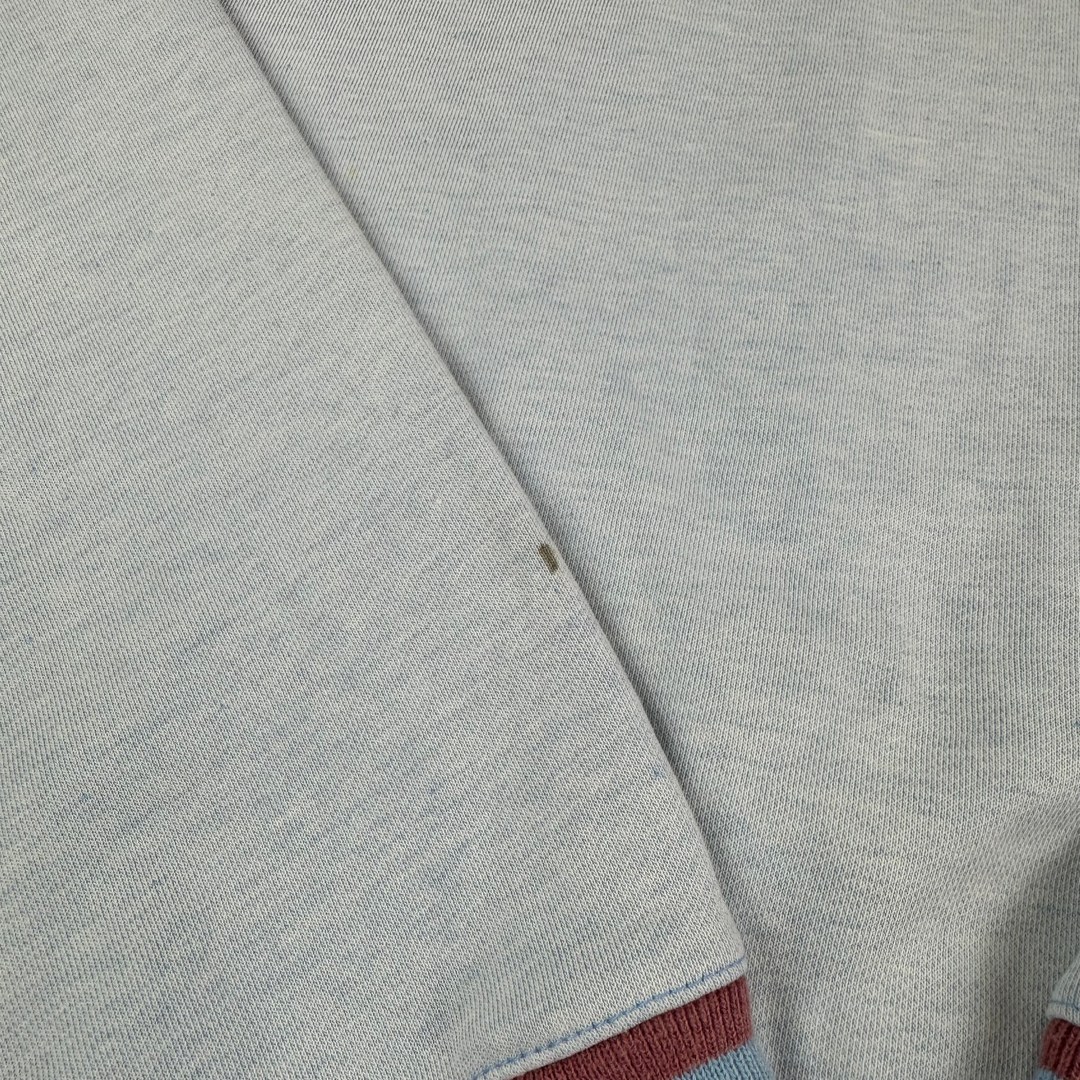 Nike 00's Athletica Swoosh Logo Sweatshirt Blue