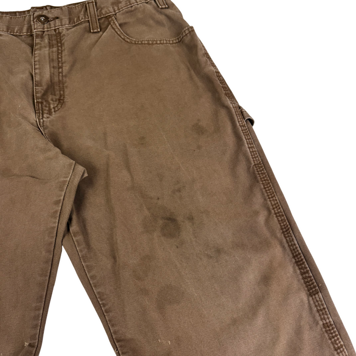 Dickies Workwear Carpenter Trousers Brown