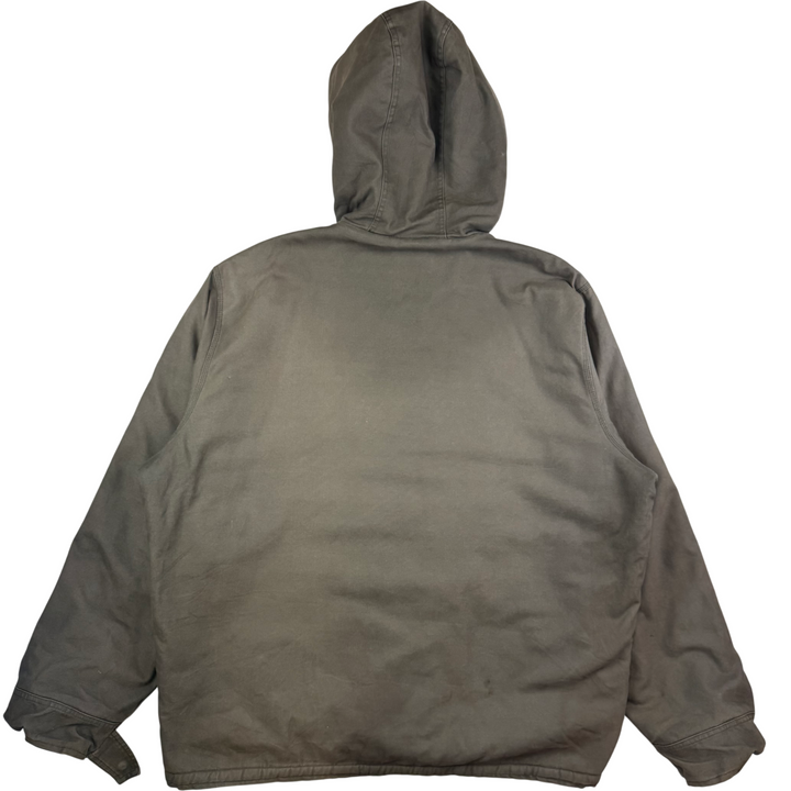 Dickies Sherpa Lined Full-Zip Workwear Jacket Khaki Green