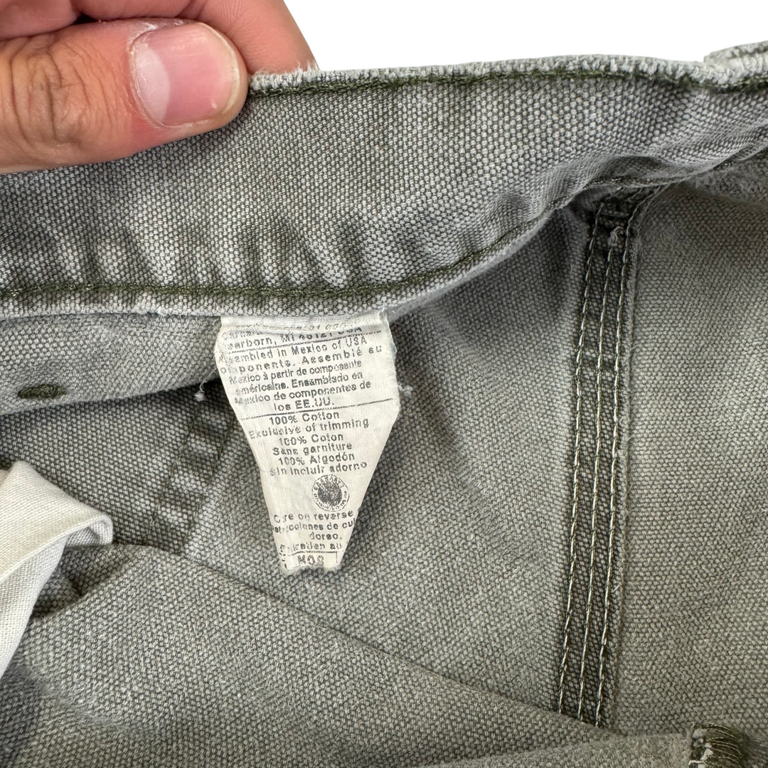 Carhartt Workwear Carpenter Trousers Faded Green