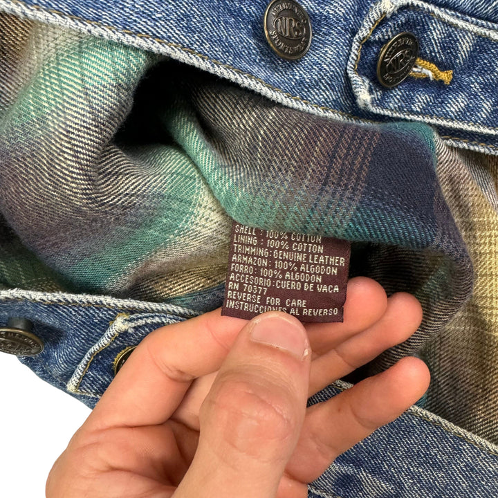 Vintage New River Co Authentic Denim Jacket Blue