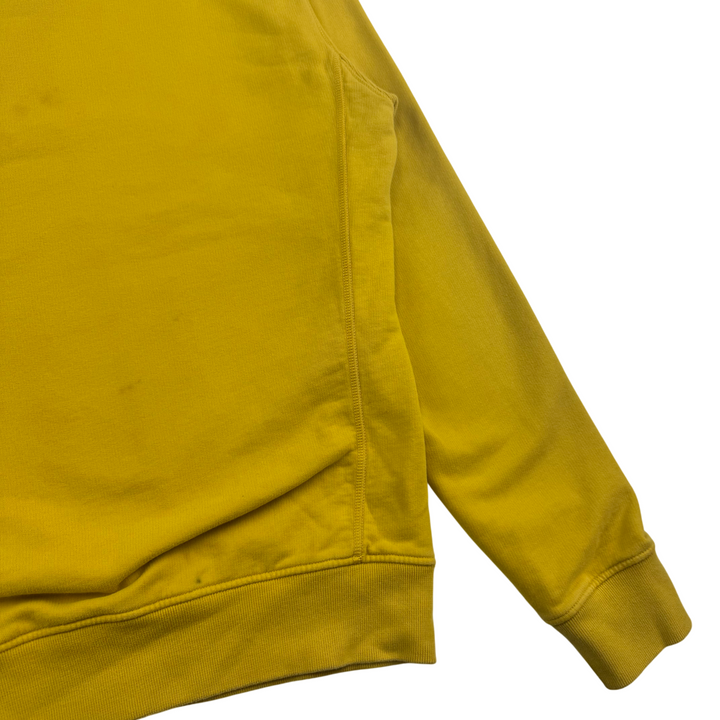 Stone Island Crewneck Sweatshirt Mustard Yellow