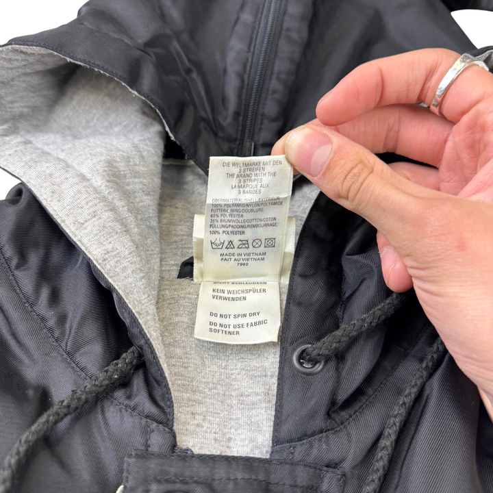 Adidas 90's Full-Zip Hooded Jacket Black
