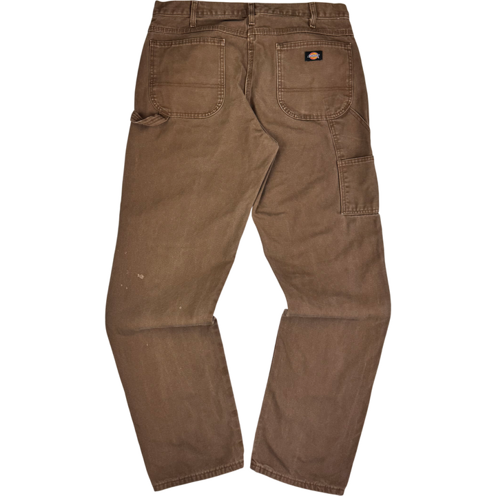 Dickies Workwear Carpenter Trousers Brown