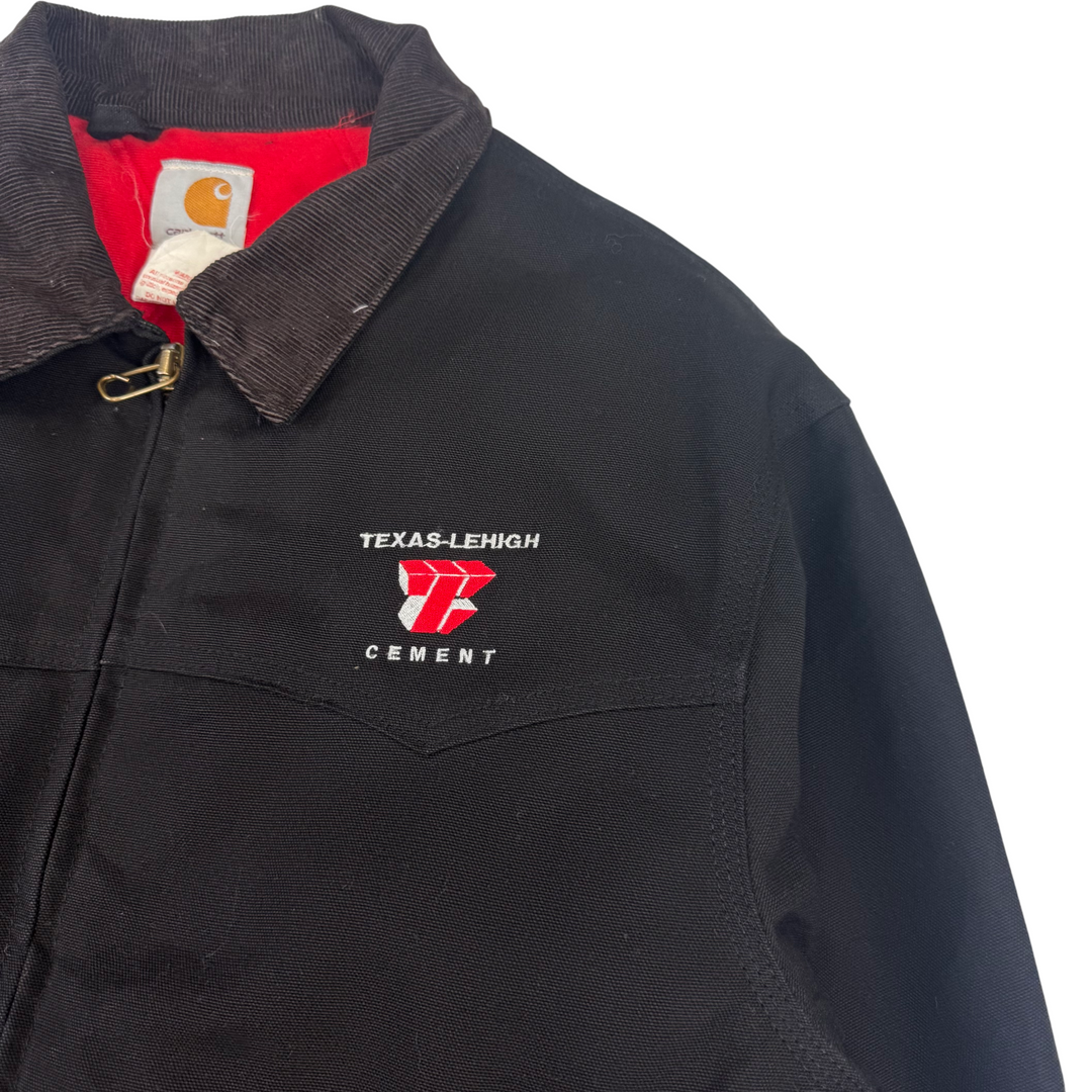 Vintage Carhartt Sante Fe Workwear Quilted Jacket J13 BLK