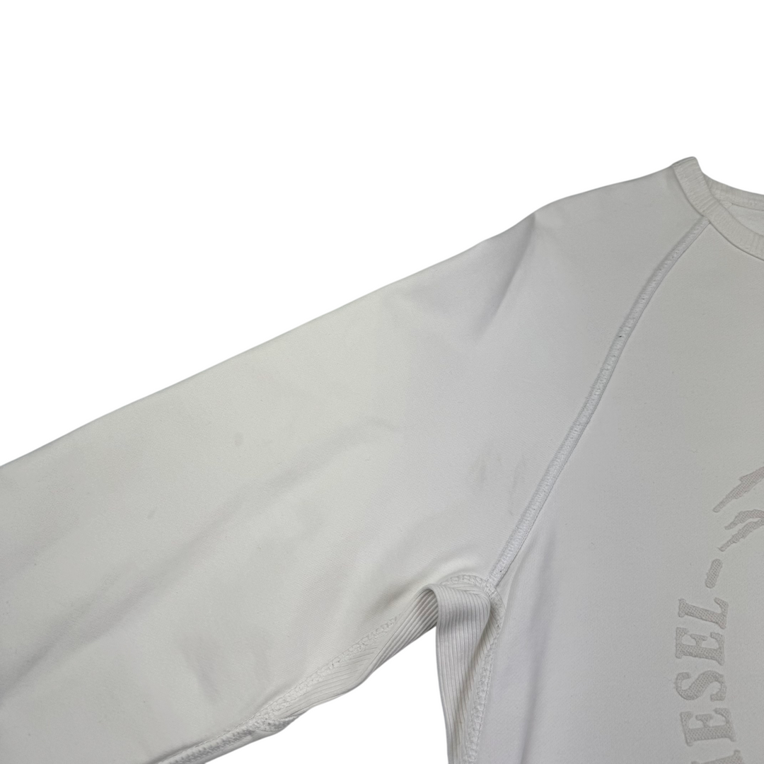 Diesel Crewneck Sweatshirt Cream