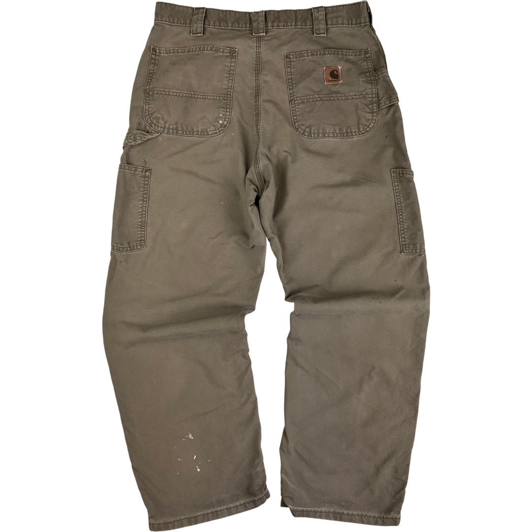 Carhartt Workwear Carpenter Trousers Light Brown